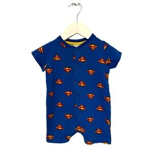 ⭐️ 5/$30 H&M Kids DC Superman Romper size 4-6 Months